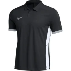 Nike Academy 25 Polo Zwart Grijs Wit