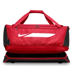 Nike Academy Team F26 Voetbaltas Large Schoenenvak Lichtrood Zwart