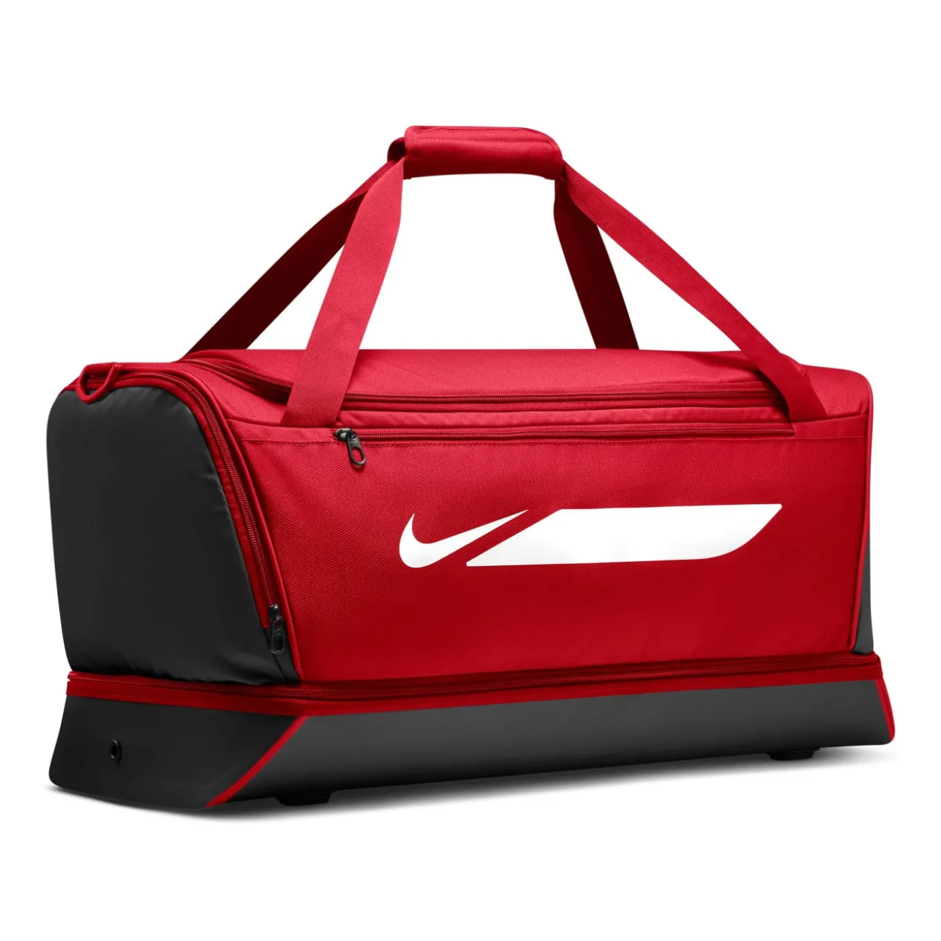 Nike Academy Team F26 Voetbaltas Large Schoenenvak Lichtrood Zwart