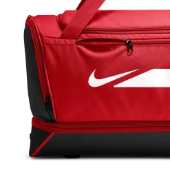 Nike Academy Team F26 Voetbaltas Large Schoenenvak Lichtrood Zwart