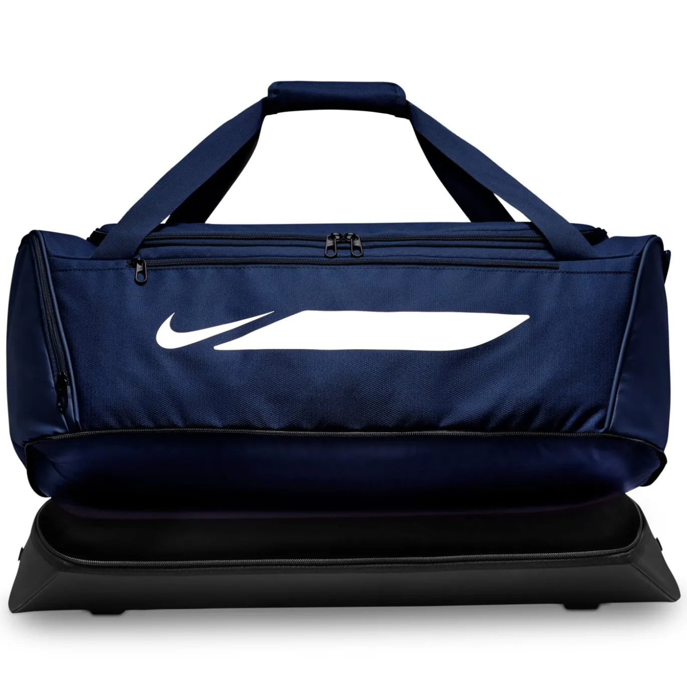Nike Academy Team F26 Voetbaltas Large Schoenenvak Donkerblauw Zwart