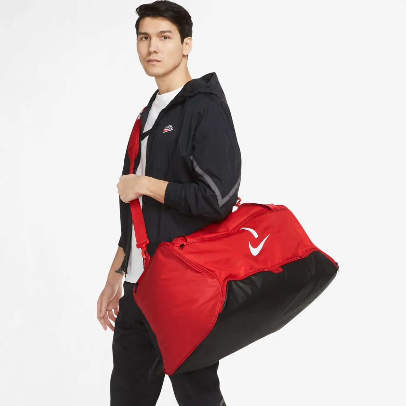 Nike Academy 21 Team Voetbaltas Large Rood