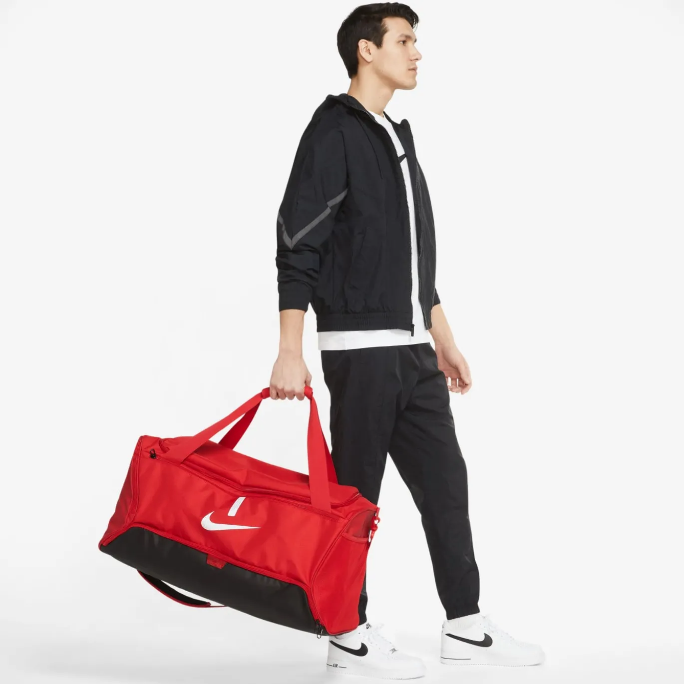 Nike Academy 21 Team Voetbaltas Large Rood