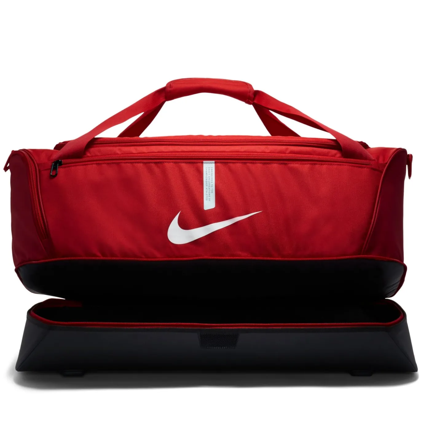 Nike Academy 21 Team Voetbaltas Large Schoenenvak Rood