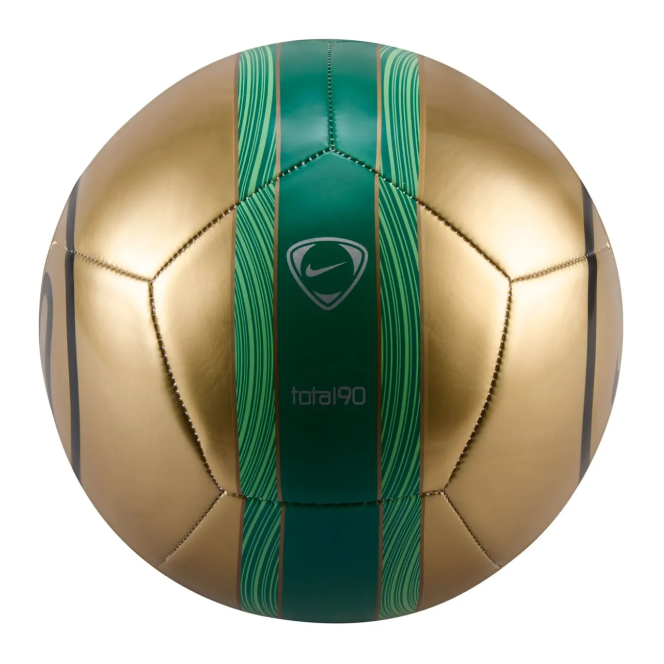 Nike Academy Total 90 Voetbal Metallic Goud Groen Zwart