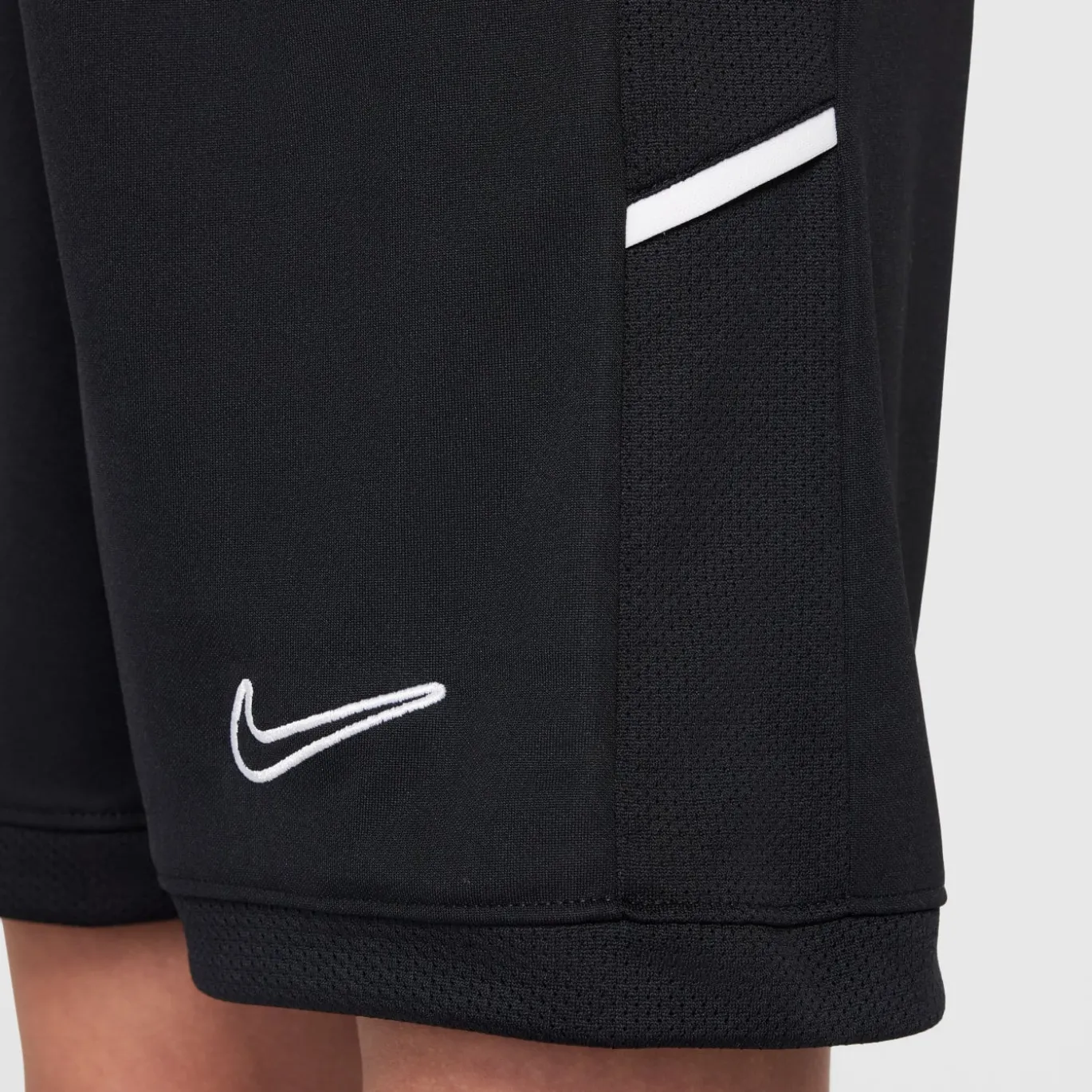 Nike Academy 25 Trainingsbroekje Kids Zwart Wit