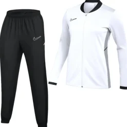 Nike Academy 25 Trainingspak Full-Zip Kids Wit Zwart Grijs