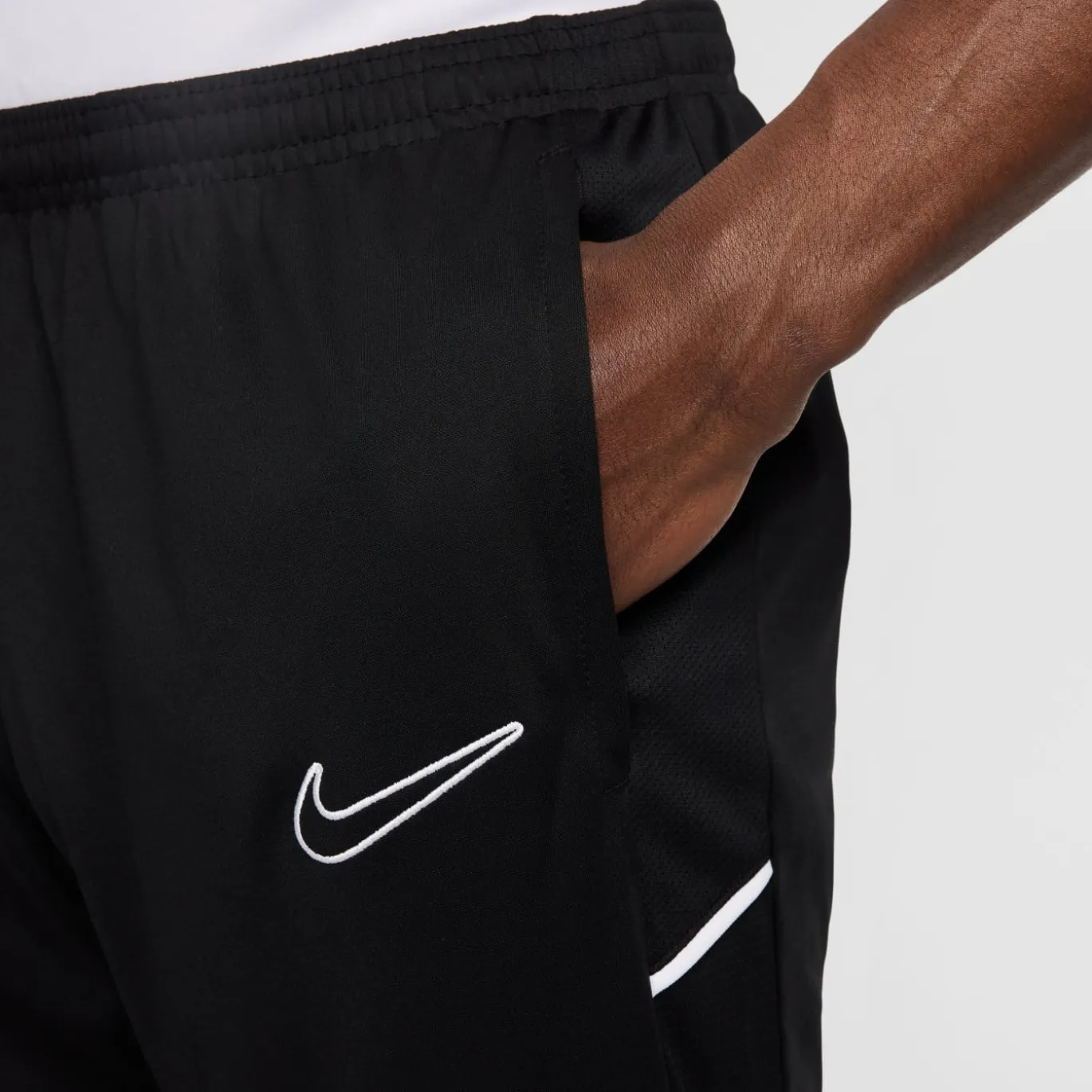 Nike Academy 25 Trainingspak Full-Zip Grijs Zwart Wit