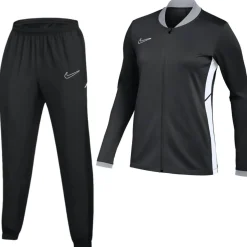 Nike Academy 25 Trainingspak Full-Zip Kids Zwart Grijs Wit