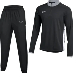 Nike Academy 25 Trainingspak 1/4-Zip Zwart Grijs Wit