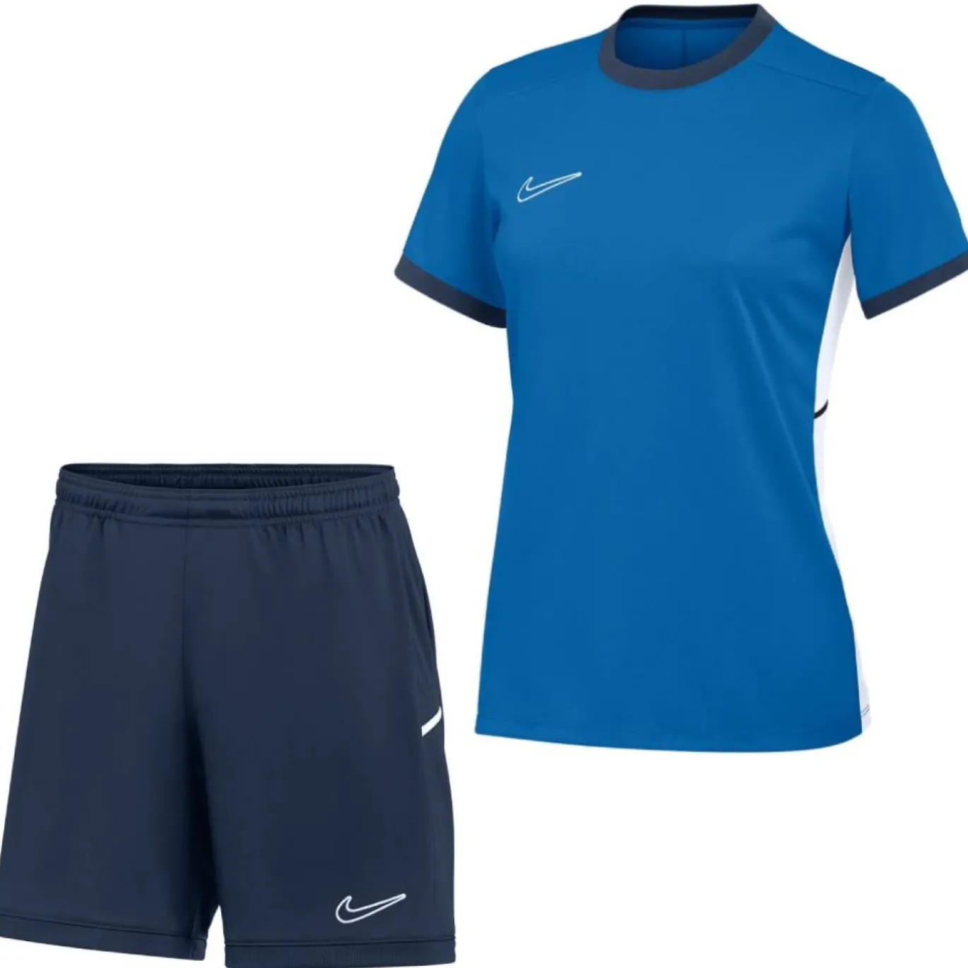Nike Academy 25 Trainingsset Dames Blauw Donkerblauw Wit
