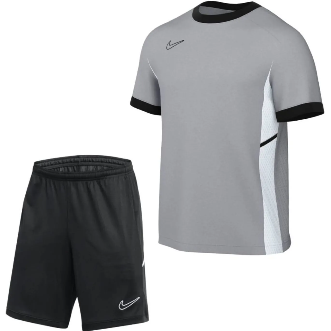 Nike Academy 25 Trainingsset Grijs Zwart Wit