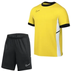 Nike Academy 25 Trainingsset Kids Geel Zwart Wit