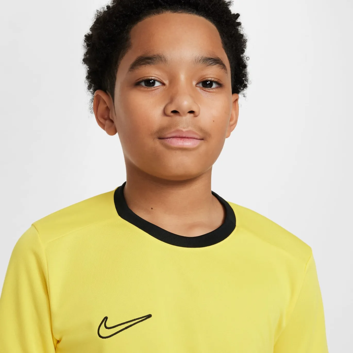 Nike Academy 25 Trainingsset Kids Geel Zwart Wit