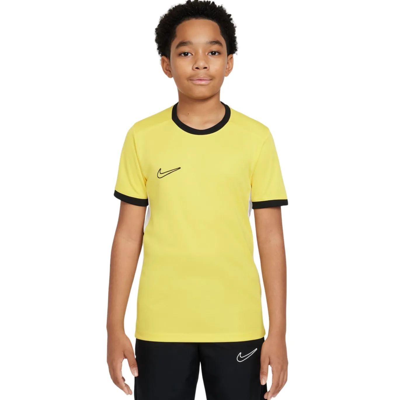 Nike Academy 25 Trainingsset Kids Geel Zwart Wit
