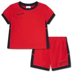 Nike Academy Trainingsset Peuters/Kleuters Donkerrood Zwart