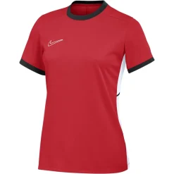 Nike Academy 25 Trainingsshirt Dames Rood Zwart Wit