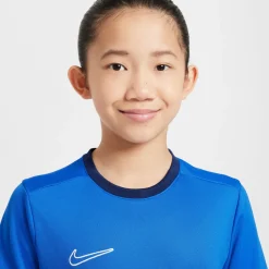 Nike Academy 25 Trainingsshirt Kids Blauw Donkerblauw Wit