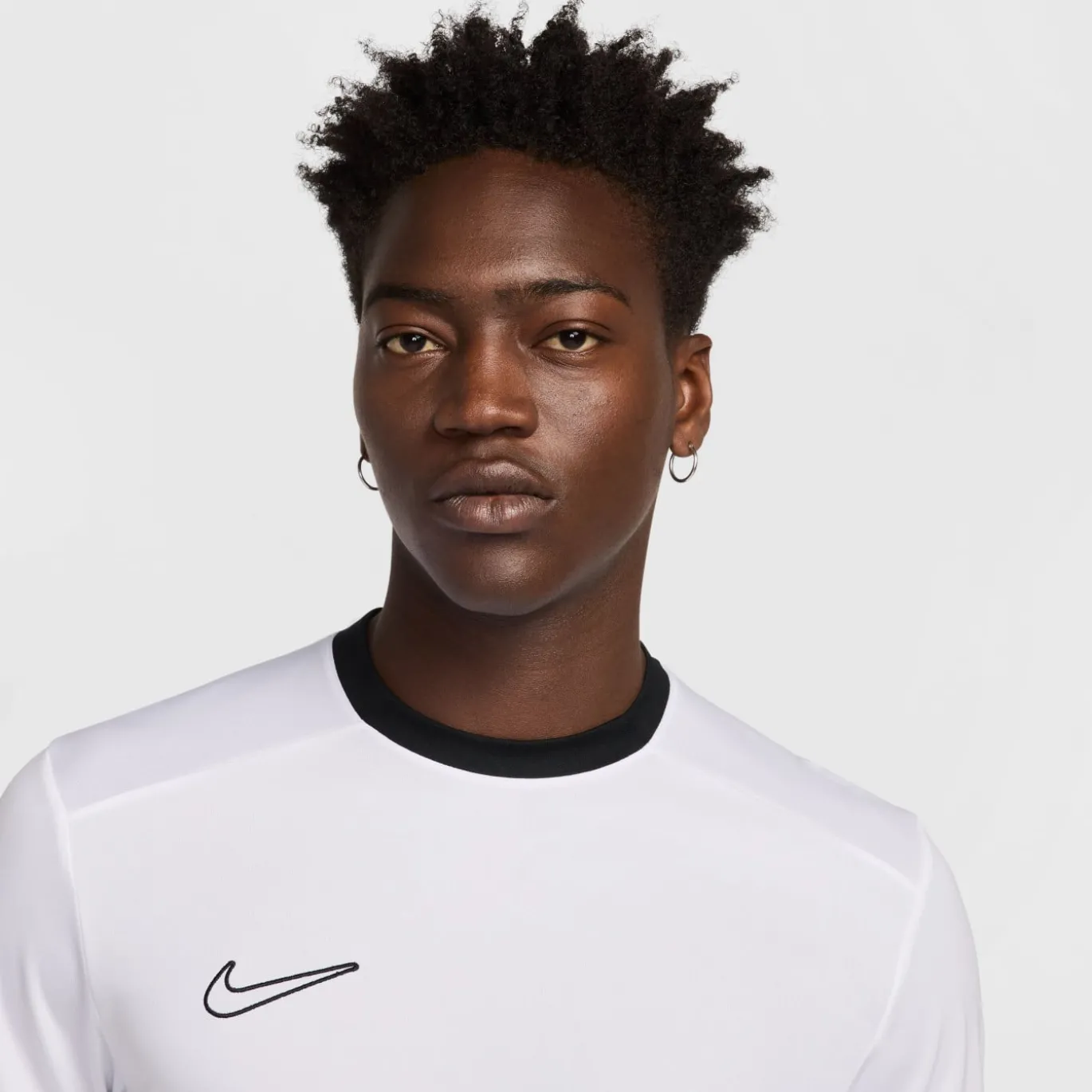Nike Academy 25 Trainingsshirt Wit Zwart Grijs