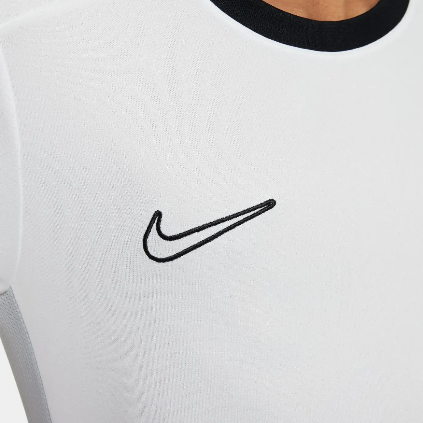 Nike Academy 25 Trainingsshirt Kids Wit Zwart Grijs
