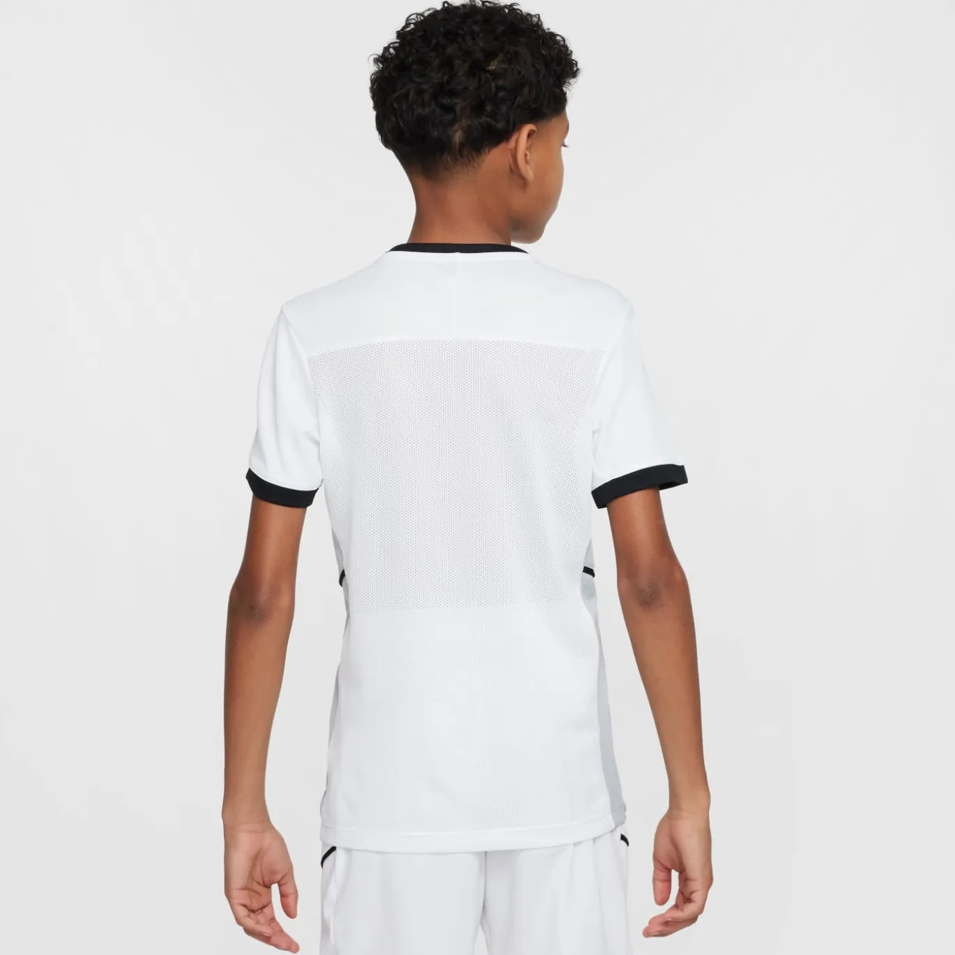 Nike Academy 25 Trainingsshirt Kids Wit Zwart Grijs