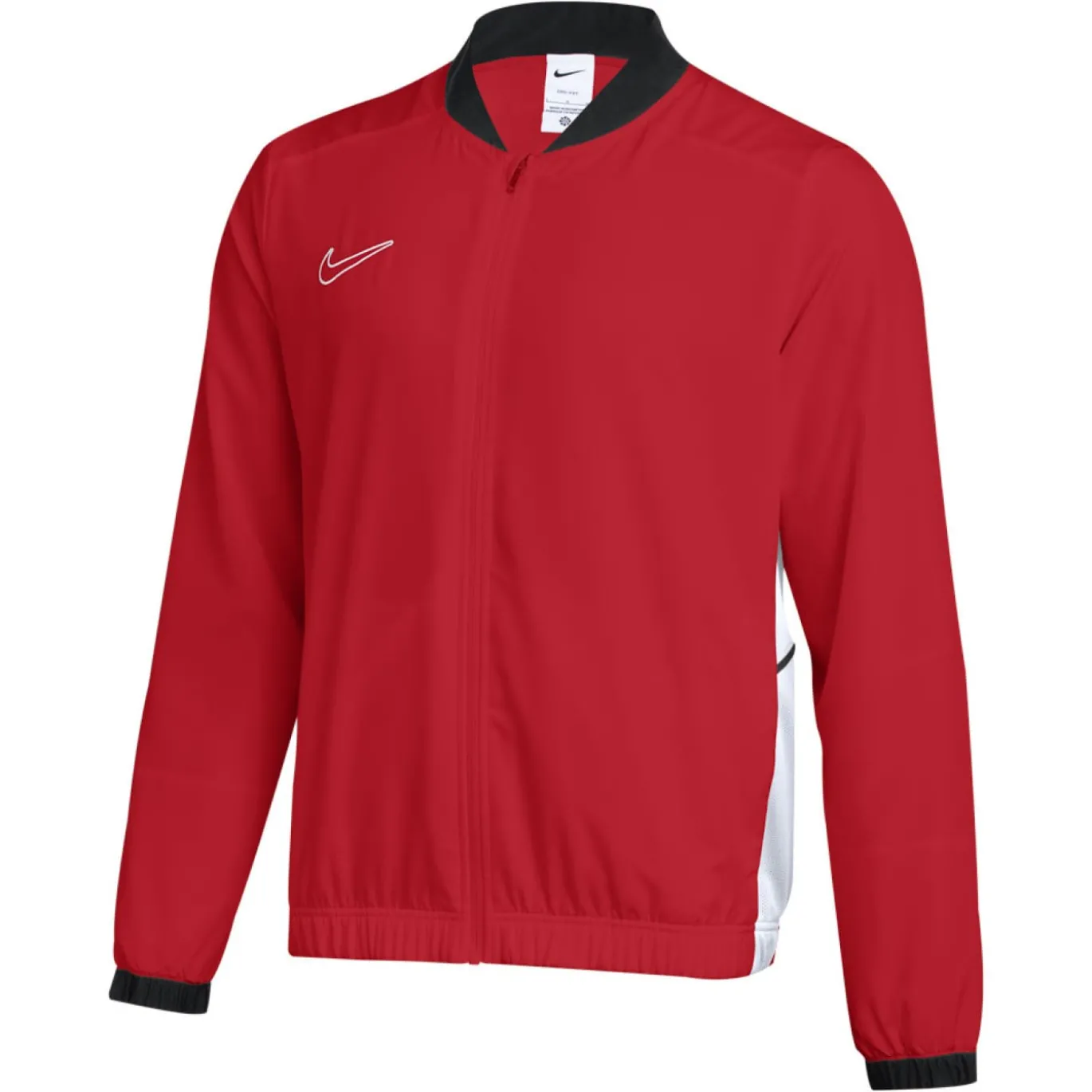 Nike Academy 25 Woven Trainingsjack Rood Zwart Wit