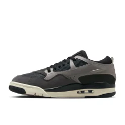 Nike Air Jordan 4 RM x Paris Saint-Germain Sneakers Zwart Zilver Wit