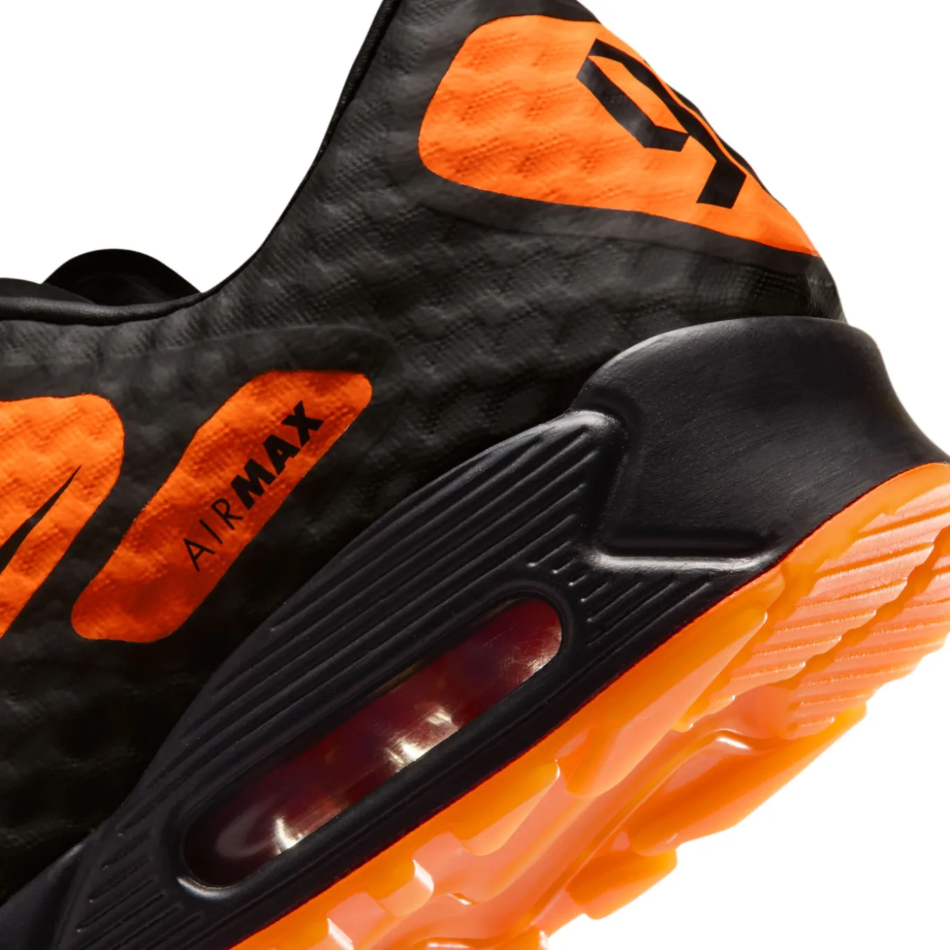 Nike Air Max 90 Hypervenom Sneakers Zwart Oranje