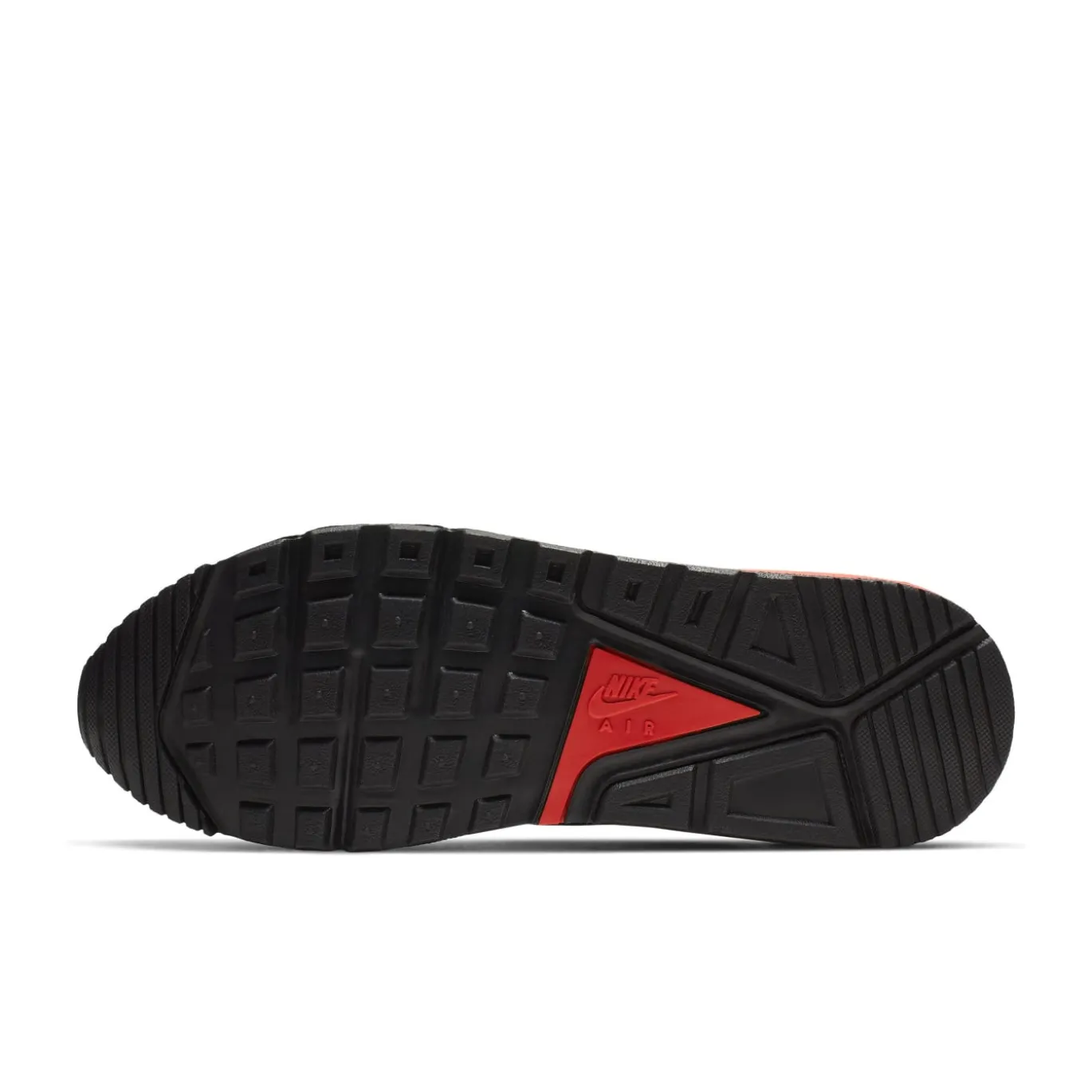 Nike Air Max Ivo Sneakers Wit Rood Zwart