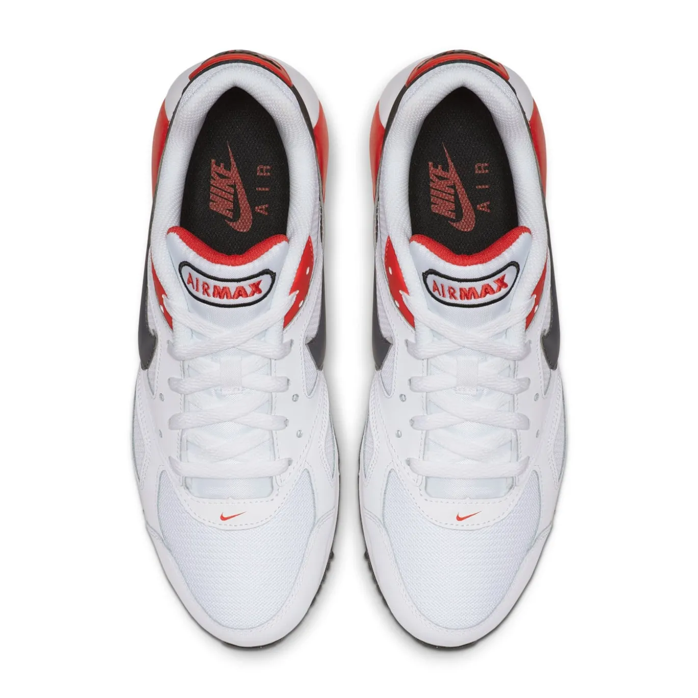 Nike Air Max Ivo Sneakers Wit Rood Zwart
