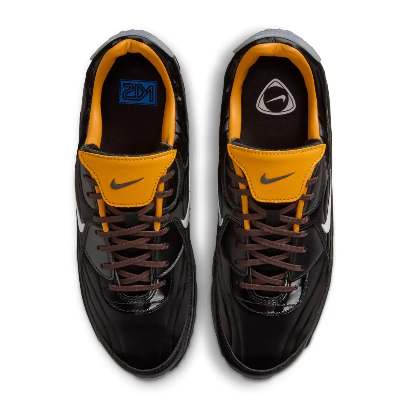 Nike Air Max 90 Mercurial Sneakers Zwart Oranje Bruin Zilvergrijs