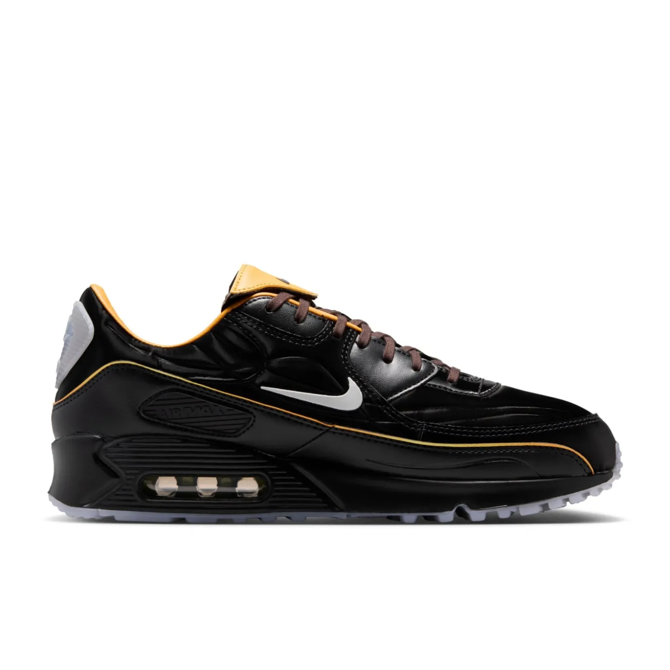 Nike Air Max 90 Mercurial Sneakers Zwart Oranje Bruin Zilvergrijs
