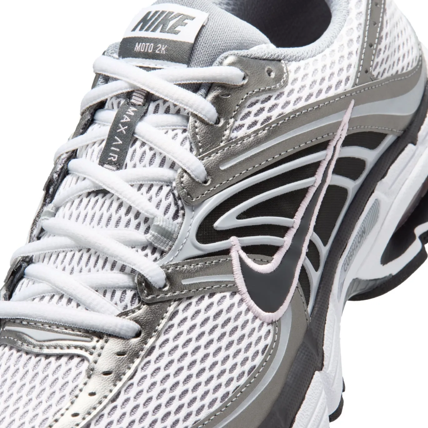 Nike Air Max Moto 2K Sneakers Grijs Wit Zilvergrijs Zwart