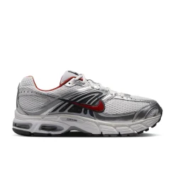 Nike Air Max Moto 2K Sneakers Lichtgrijs Rood Metallic Silver Zwart