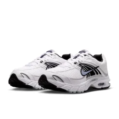Nike Air Max Moto 2K Sneakers Wit Zwart Light Armory Blue Metallic Silver