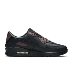 Nike Air Max 90 Premium Sneakers Zwart Lichtpaars