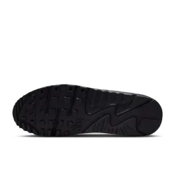 Nike Air Max 90 Premium Sneakers Zwart Antraciet Donkerblauw Geel