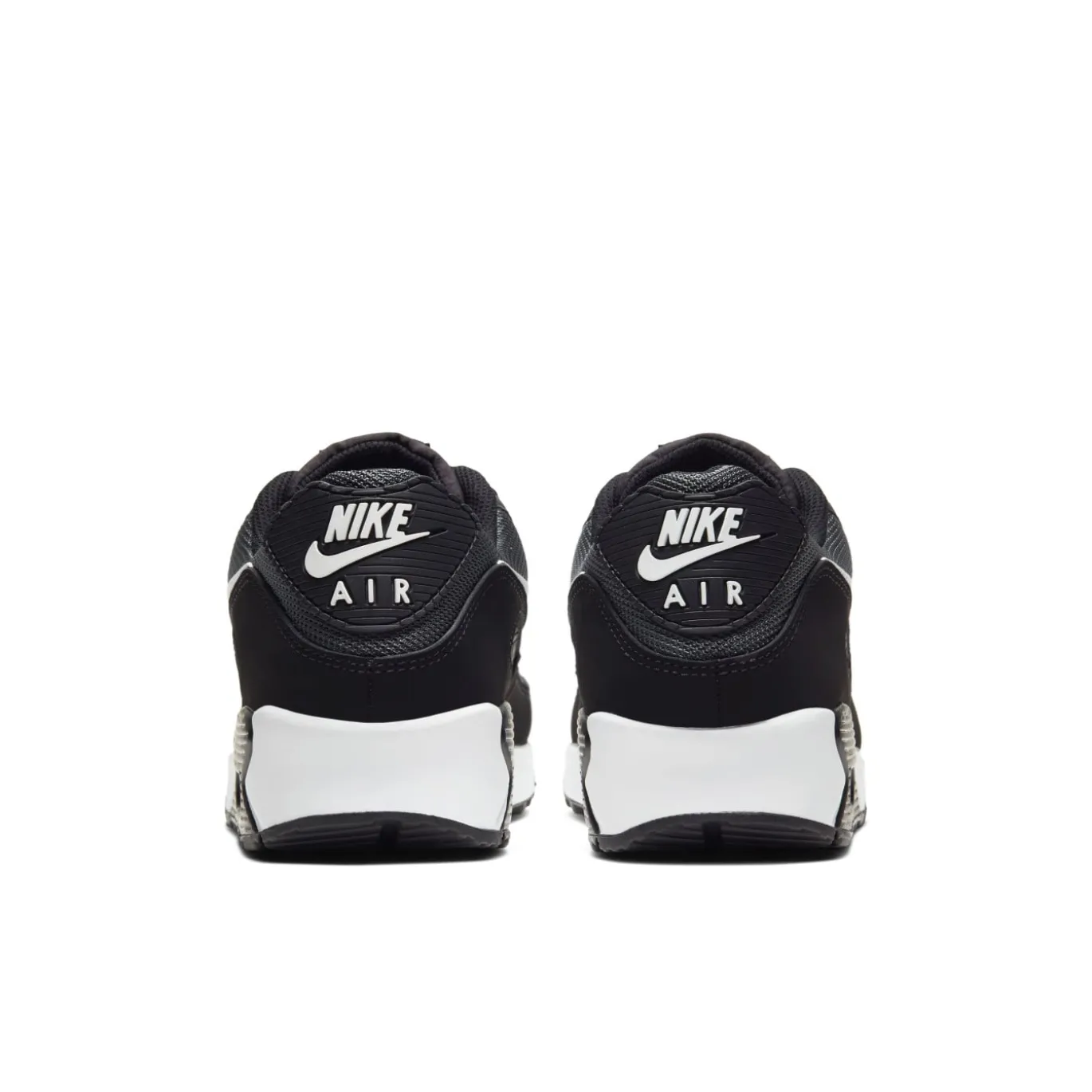 Nike Air Max 90 Sneakers Donkergrijs Wit Zwart