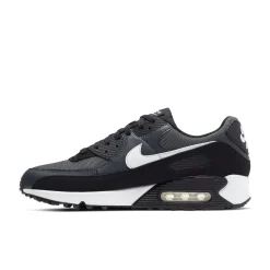 Nike Air Max 90 Sneakers Donkergrijs Wit Zwart