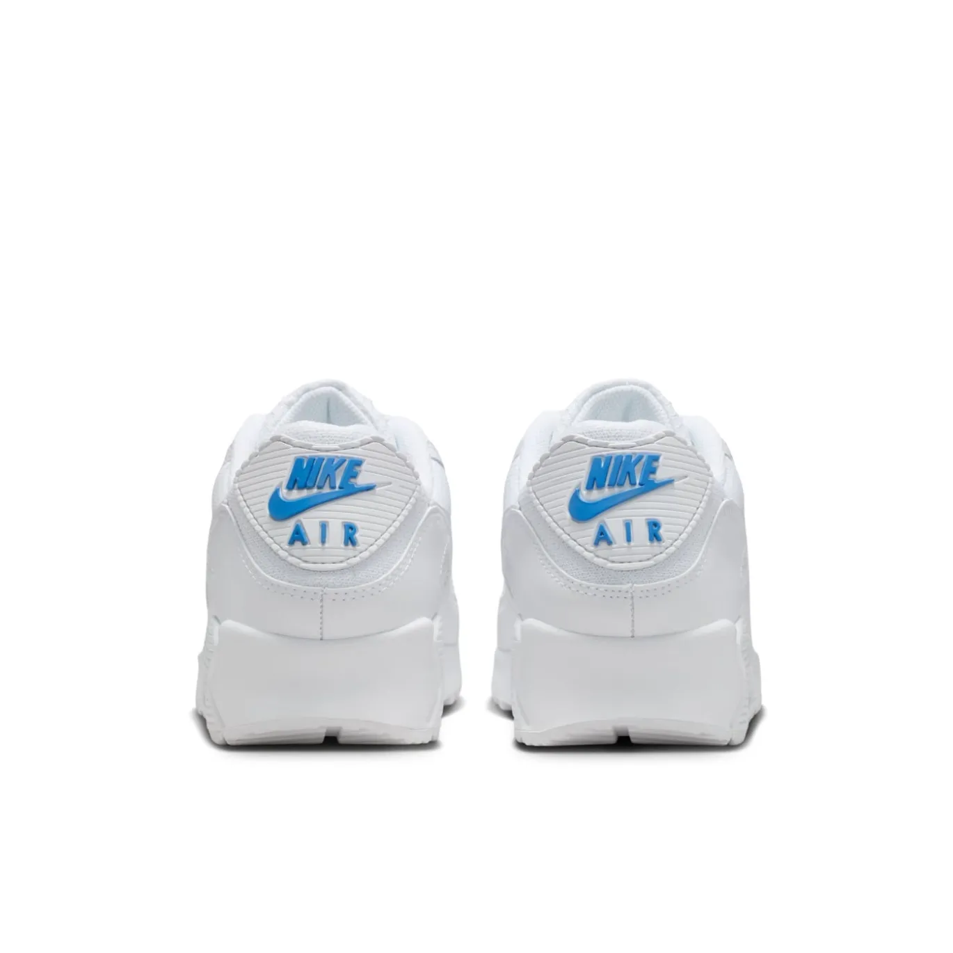 Nike Air Max 90 Sneakers Wit Blauw Crystal