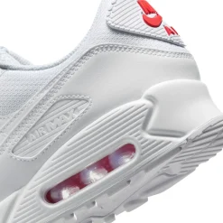 Nike Air Max 90 Sneakers Wit Wit Felrood