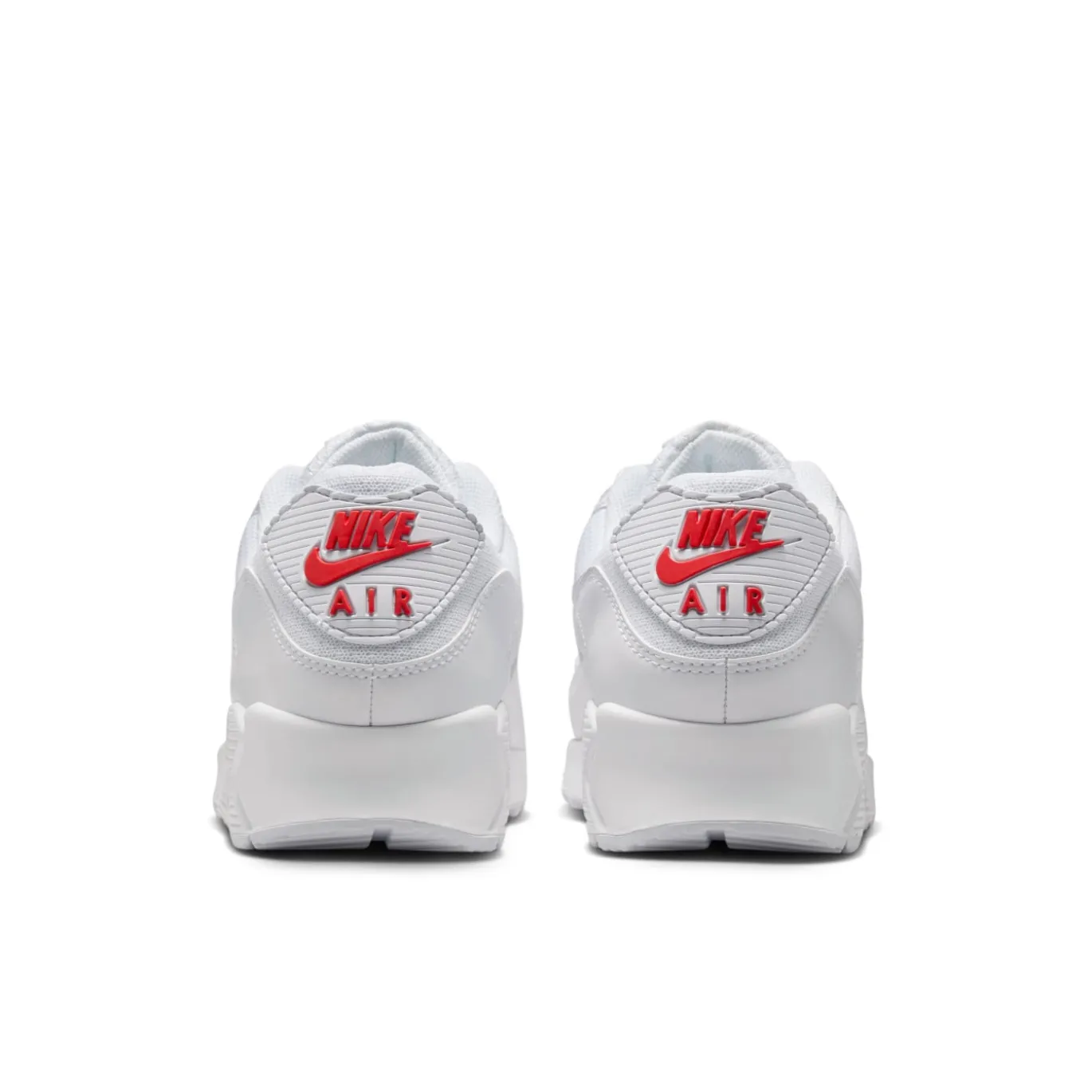 Nike Air Max 90 Sneakers Wit Wit Felrood