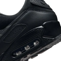 Nike Air Max 90 Sneakers Zwart Antraciet Donkergrijs Zilvergrijs