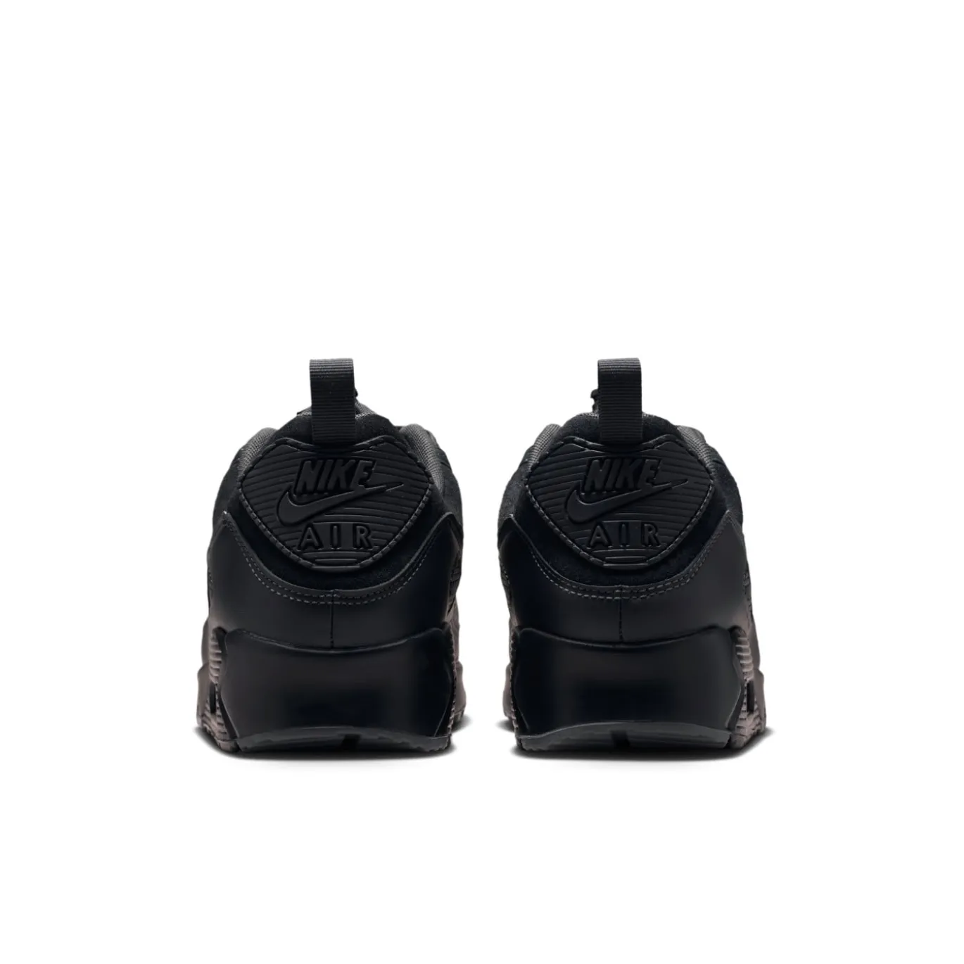 Nike Air Max 90 Sneakers Zwart Antraciet Donkergrijs Zilvergrijs