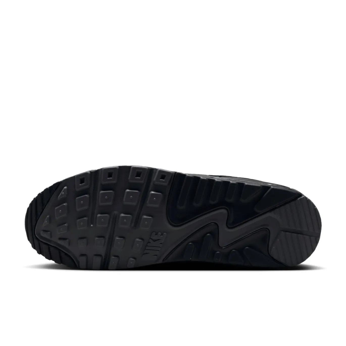 Nike Air Max 90 Sneakers Zwart Antraciet Donkergrijs Zilvergrijs
