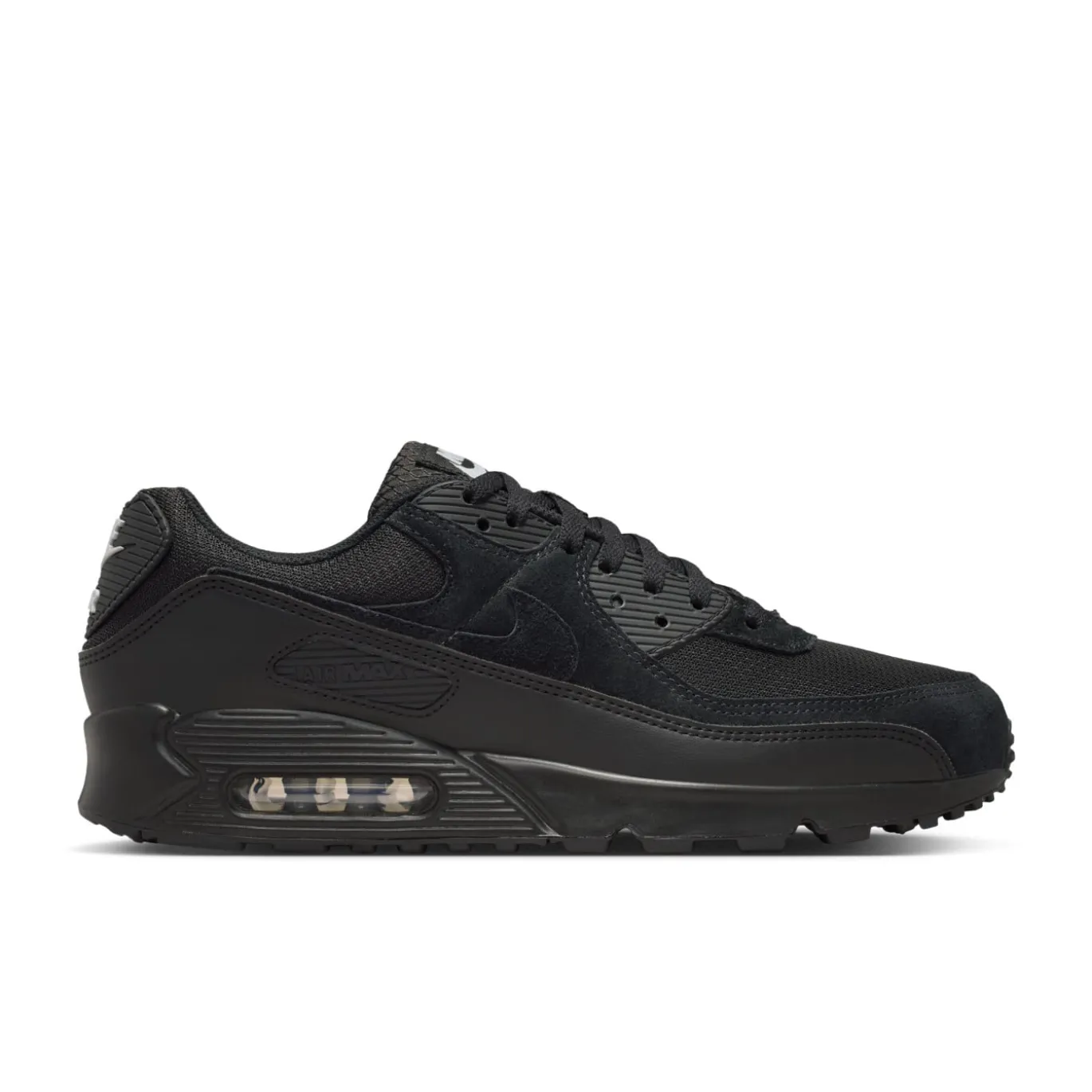 Nike Air Max 90 Sneakers Zwart Zwart Wit