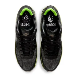 Nike Air Max 90 Tiempo Sneakers Zwart Wit Voltage Green