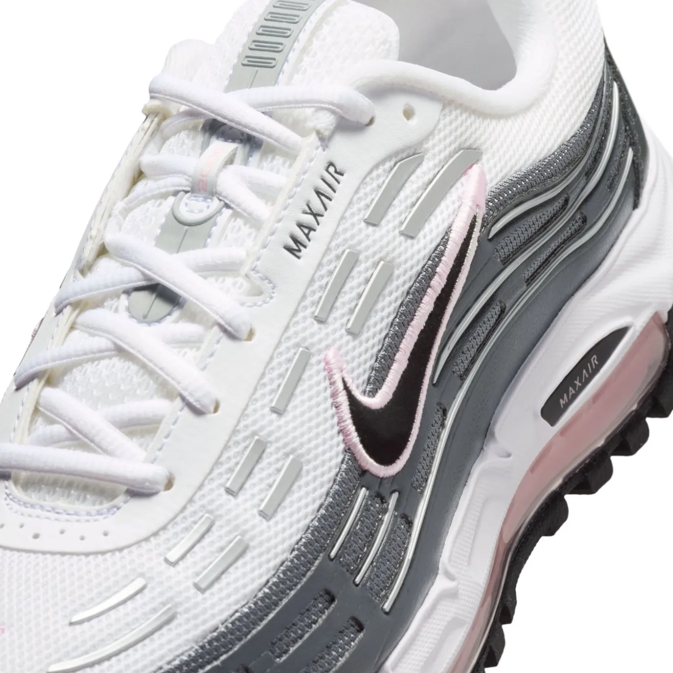 Nike Air Max TL 2.5 Sneakers Wit Zwart Roze Antraciet