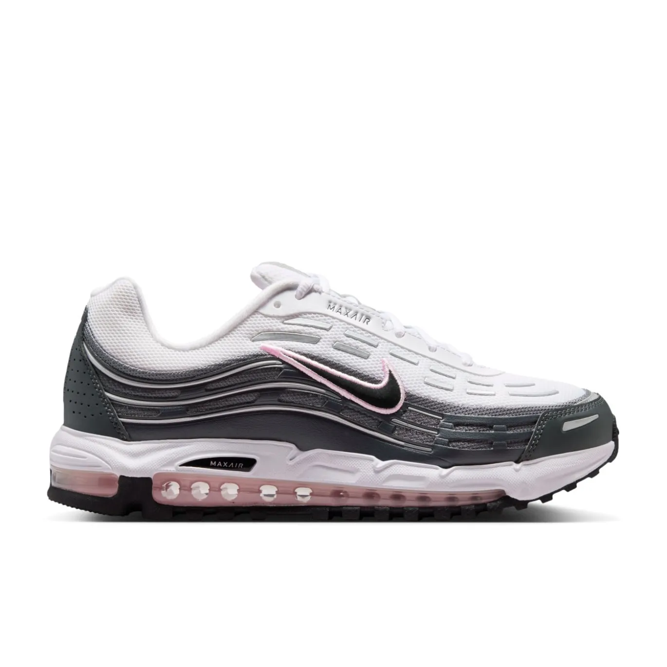 Nike Air Max TL 2.5 Sneakers Wit Zwart Roze Antraciet