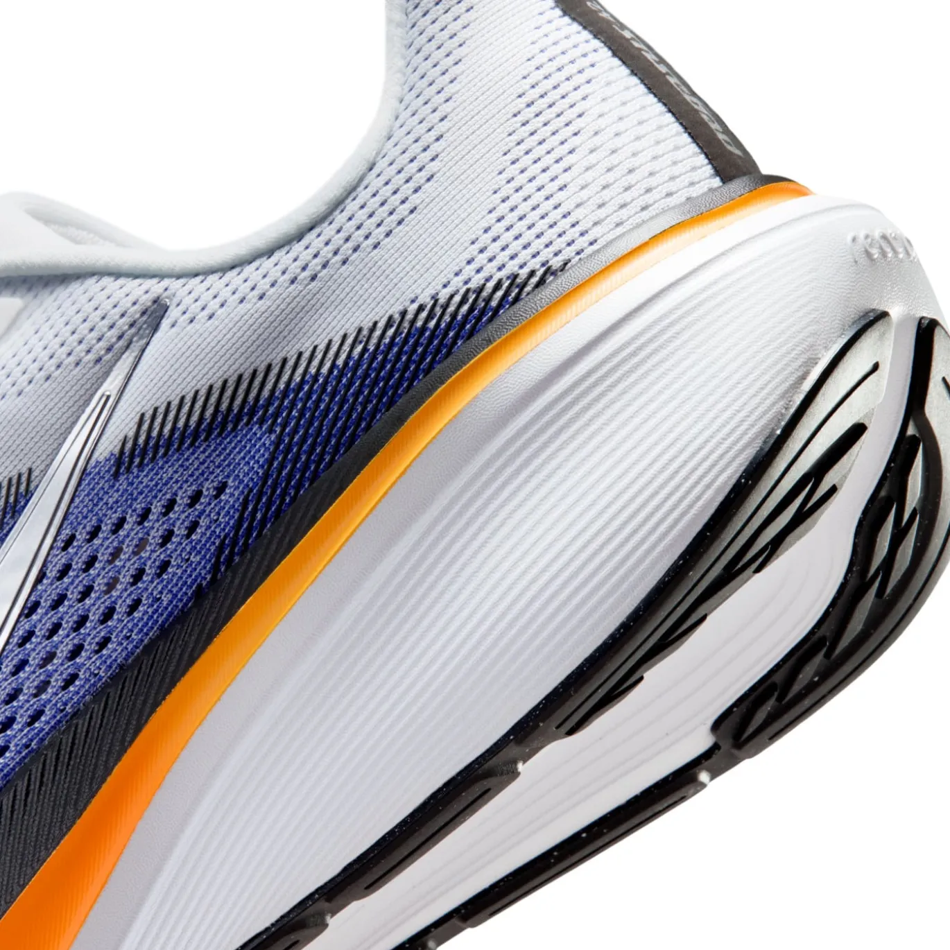 Nike Air Zoom Pegasus 42 Hardloopschoenen Wit Zilver Oranje Donkerpaars